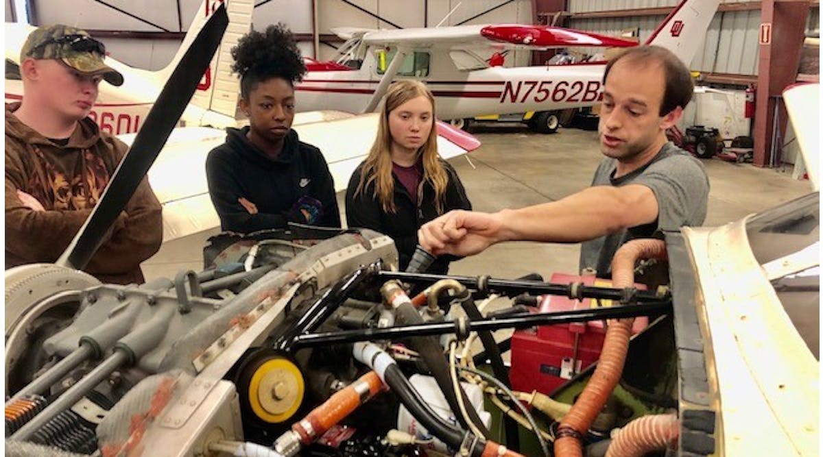 AOPA&rsquo;s High School initiative was designed to generate interest in aviation careers by providing STEM-based aviation education to high school students.