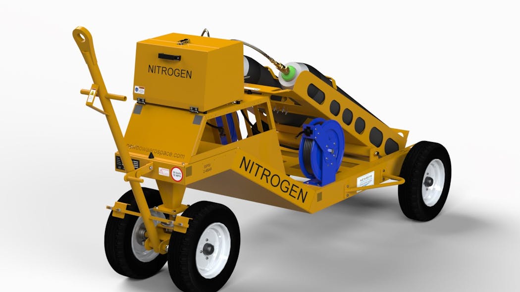 Easy Load Nitrogen Service Cart
