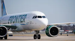 Frontier Airlines At Bdl