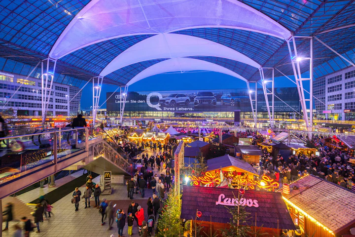 Munich Airport Opens its Annual Christmas and Winter ...