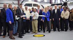 Berry Aviation Ribbon Cutting Photo