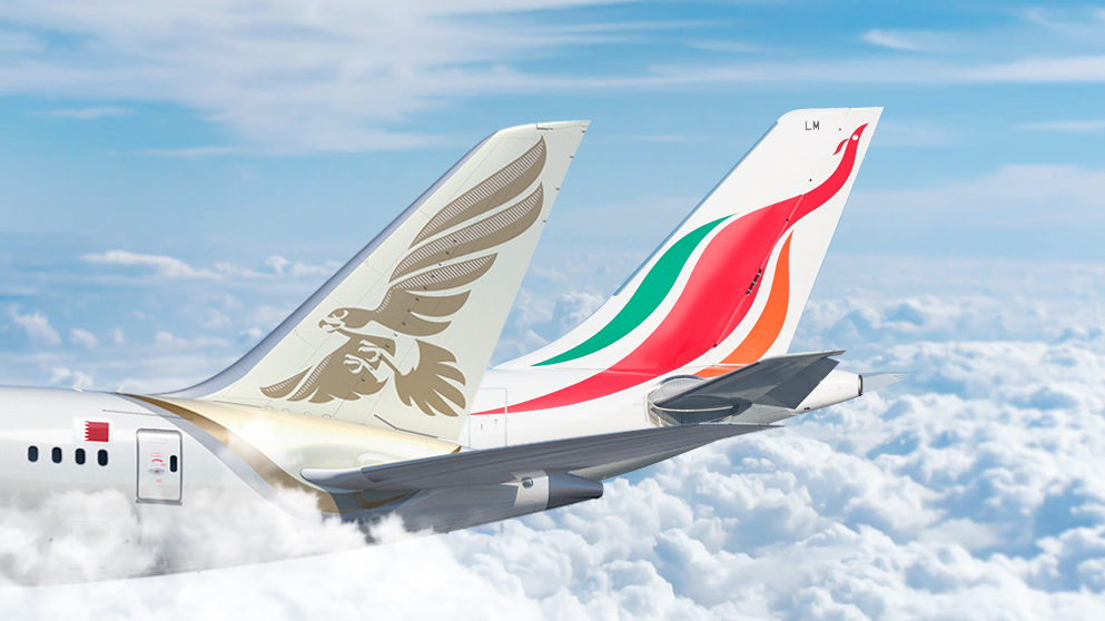 Gulf Air & Sri Lankan Airways Codeshare