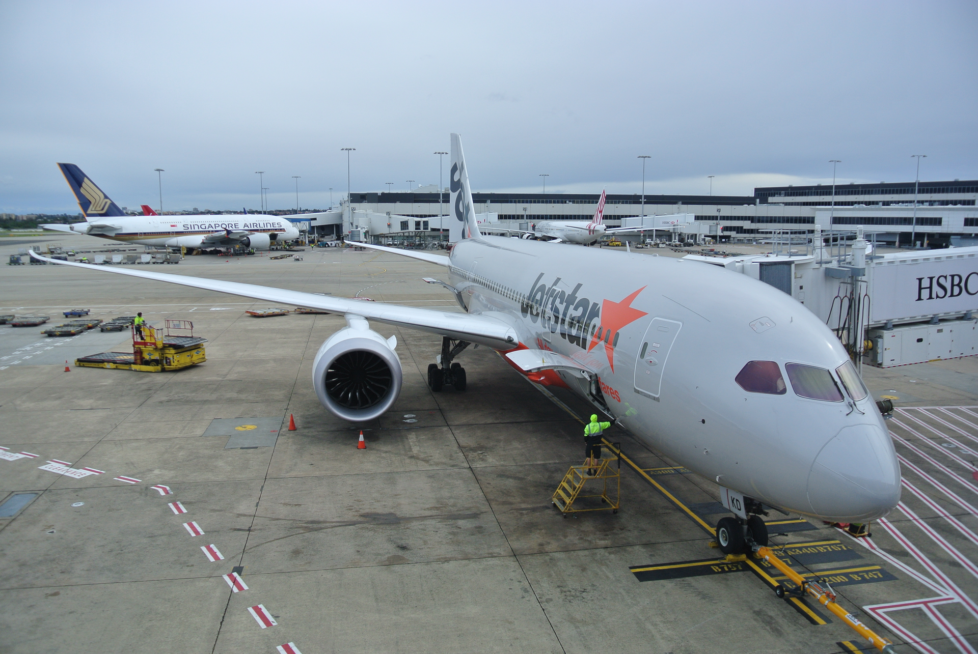 Jetstar 787 At Sydney Airport 5dfb8c24b0a35