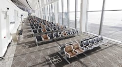 Kusch+Co furnished the waiting area “Tea Garden” in the international airport in Beijing with the benches of the series 8000 (Design by Studio F. A. Porsche). The premium, genuine leather upholstery, the purist, vigorous design language as well as the blue and brown color scheme underline the benches’ excellent comfort. Kusch+Co furnished the waiting area “Tea Garden” in the international airport in Beijing with the benches of the series 8000 (Design by Studio F. A. Porsche). The premium, genuine leather upholstery, the purist, vigorous design language as well as the blue and brown color scheme underline the benches’ excellent comfort.