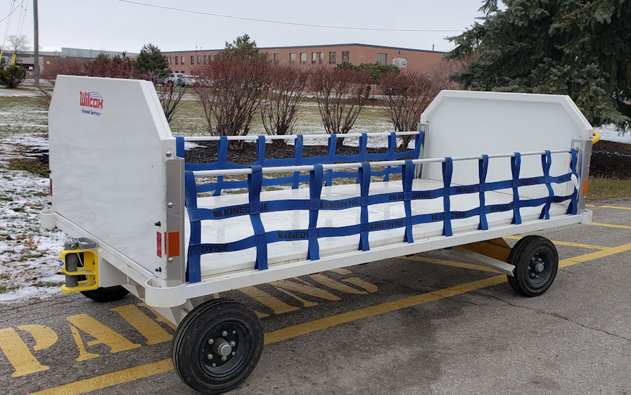 Open Baggage Cart Aviation Pros
