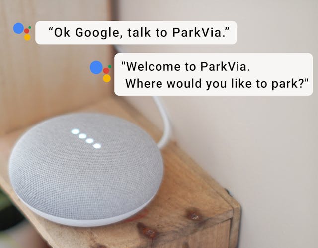 Google Voice Booking