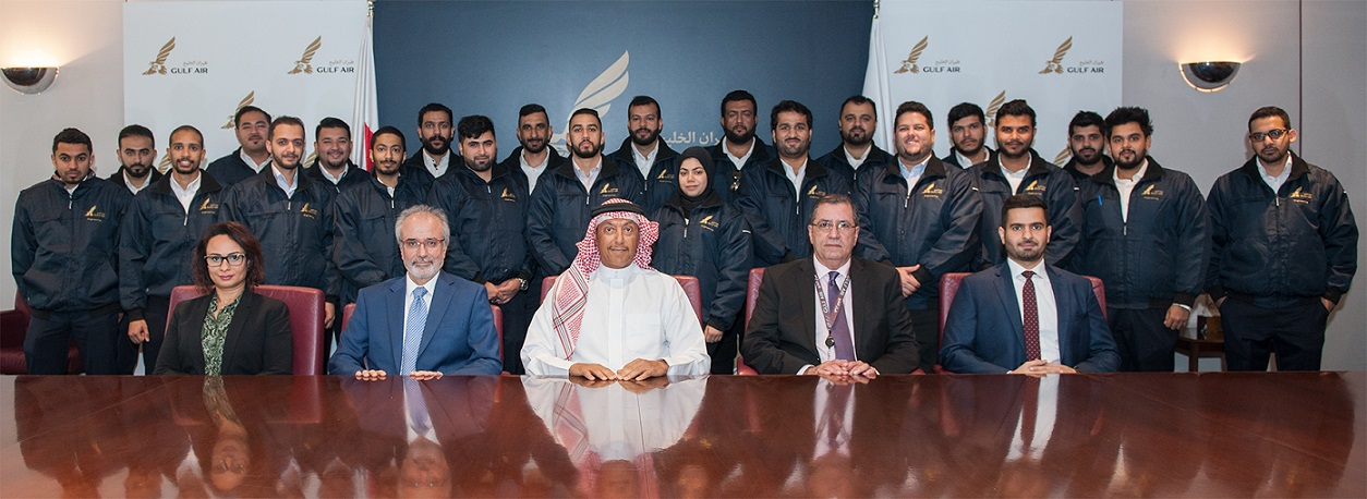Gulf Air Welcomes New Bahraini Aircraft Maintenance Technicians