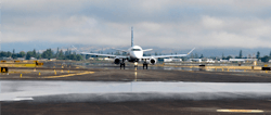 Jet On Taxiway Alpha