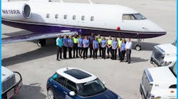 Kfll Jetscape Services Team With Plane Bigger Group