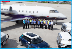 Kfll Jetscape Services Team With Plane Bigger Group