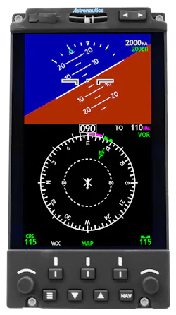 Astronautics is releasing enhancements to its RoadRunner Electronic Flight Instrument that improve integration with all H-60 platforms, as well as support for additional military functions such as TACAN. Astronautics is releasing enhancements to its RoadRunner Electronic Flight Instrument that improve integration with all H-60 platforms, as well as support for additional military functions such as TACAN.