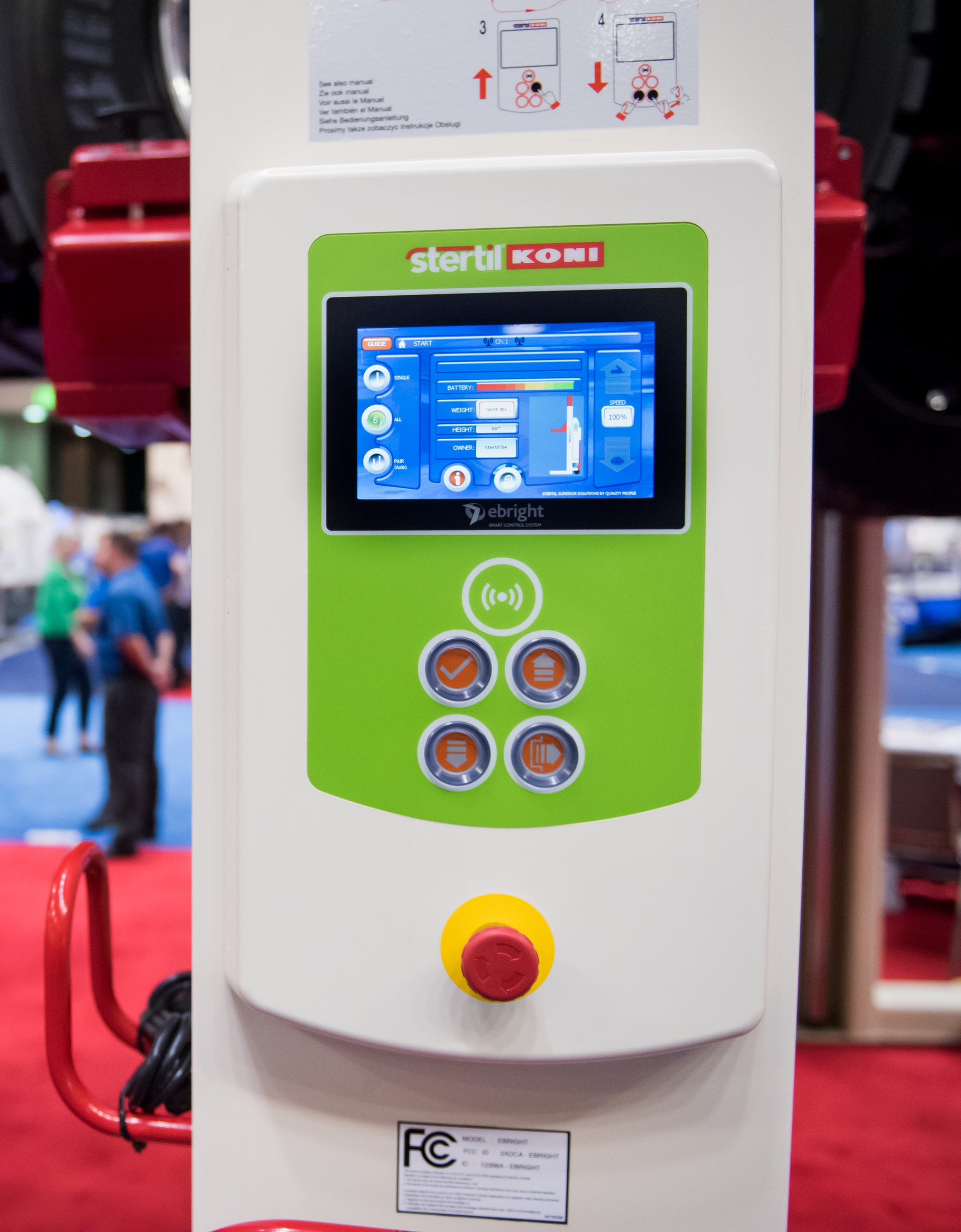 Ebright Smart Control Mobile Column Lift