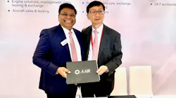 From left to right: Rahul Shah (AAR, SVP Strategic Growth and Business Development), Youn Ki Cho (KEAMS, CEO)