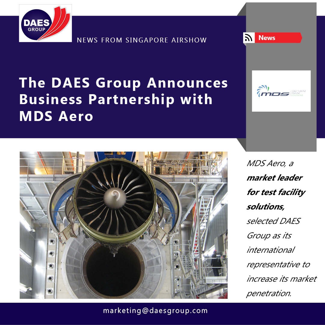 Daes Group Announces New Business Partnership At Singapore Airshow 2020