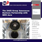 Daes Group Announces New Business Partnership At Singapore Airshow 2020