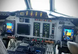 Astronautics has completed an avionics retrofit program on Lockheed Martin’s P-3 Orion LTR and AEW aircraft for the U.S. Customs and Border Protection Agency with its Badger integrated flight display system. The system replaces the P-3 flight deck with four 6x8-inch multifunction displays — two primary flight and two navigation — for 14 aircraft, including additional spares.
