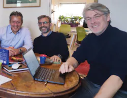 Pictured left to right: Stavros Evangelakakis, CCA Chairman and Head of Global Healthcare at Cargolux Airlines, Nicola Caristo, CCA Secretary General and Pharma & Business Development Manager at Alha Group, and Ariaen Zimmerman, Executive Director, Cargo iQ. Pictured left to right: Stavros Evangelakakis, CCA Chairman and Head of Global Healthcare at Cargolux Airlines, Nicola Caristo, CCA Secretary General and Pharma & Business Development Manager at Alha Group, and Ariaen Zimmerman, Executive Director, Cargo iQ.