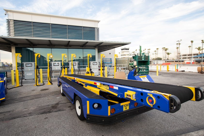 New Equipment Reduces Emissions at Long Beach Airport Aviation Pros