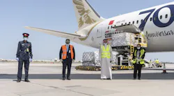 Lulu Group Airlifts Food Consignment On Gulf Air