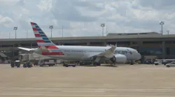 American Airlines N802 An At Dfw Airport, June 2015