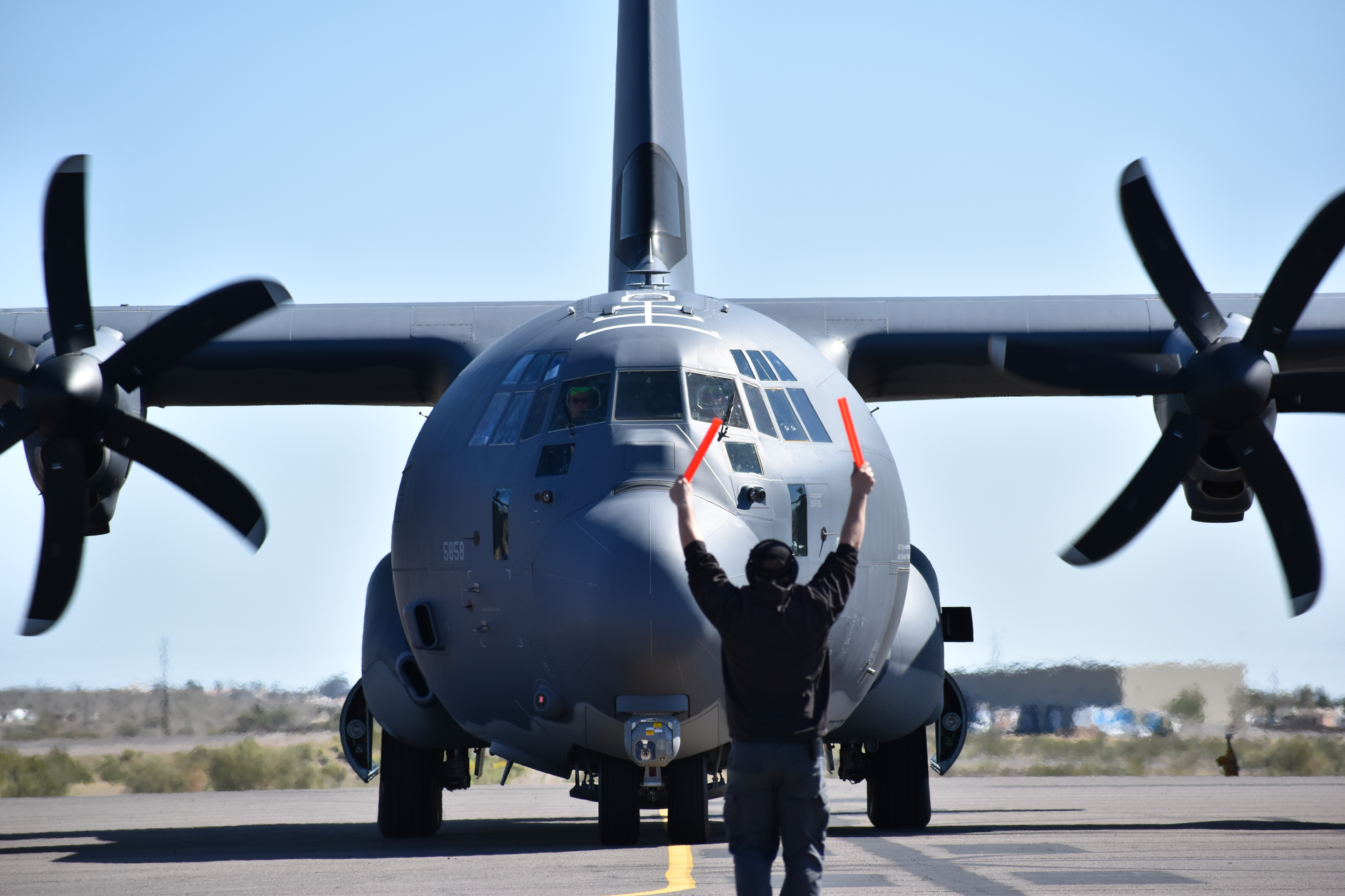 Aircraft is directed at the Havasu Air Center.