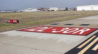 St. Louis Downtown Airport obliterated and replaced surface painted signs and two intersections were completely relocated away from the runway.