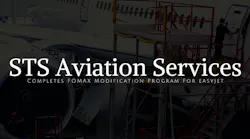 Sts Aviation Services Completes Fomax Modification Program For Easy Jet