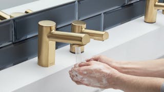 Touchless Verge Soap+faucet Set