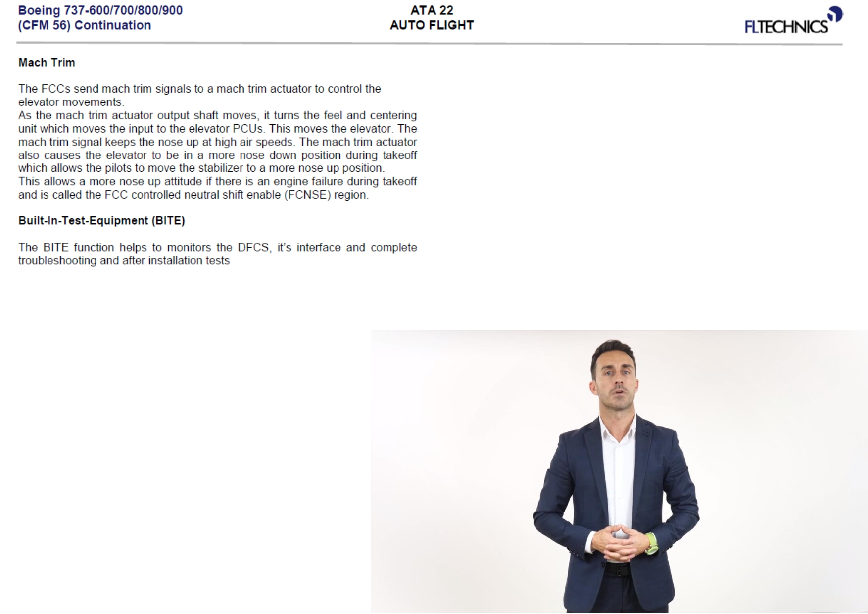 Fl Technics Online Training Part 147