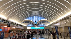 The fourth and final display of the project is a quatrefoil, a four-lobed geometric shape central to the culture and brand of San Antonio. The fourth and final display of the project is a quatrefoil, a four-lobed geometric shape central to the culture and brand of San Antonio.