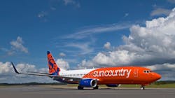 Sun Country Airlines New Livery
