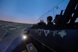PC-21 full-mission simulators used as part of the Jet Pilots Modernised Training Program for the French Air Force play a key role in ground-based training.