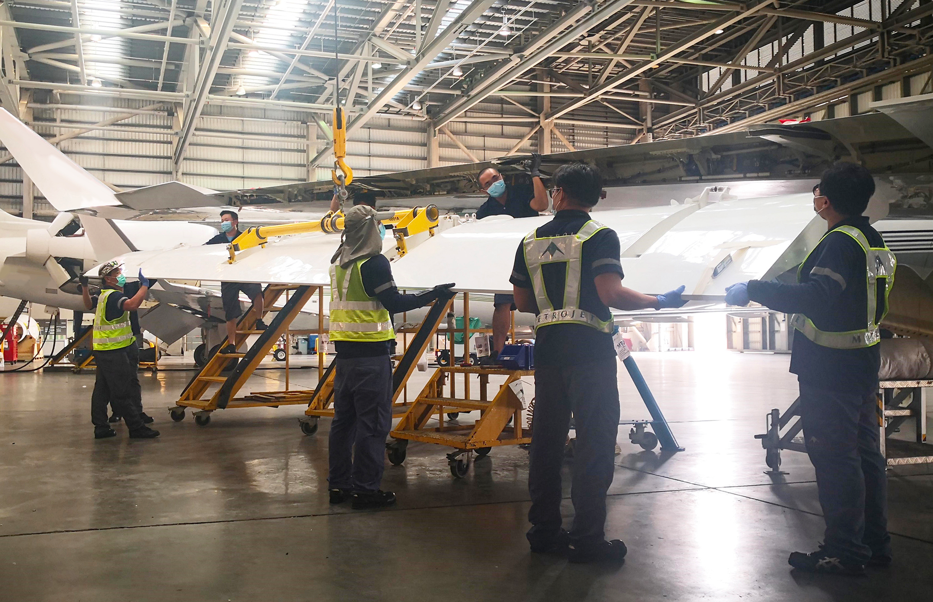 20200529 Metrojet Completes G650 Er 4 C Inspection Under Covid 19