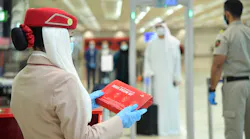Emirates has introduced complimentary hygiene kits to be given to every passenger upon check in at Dubai International Airport and on flights to Dubai.