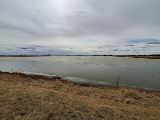 A Swirltex filter was utilized to clean up deicing runoff in the retention ponds at Edmonton International Airport.