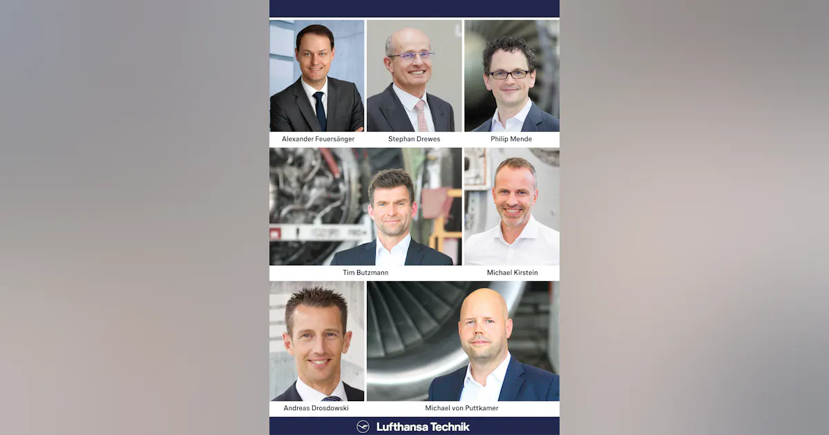 Dirk Ripa Lufthansa Technik: Seven Departments Under New Management | Aviation Pros