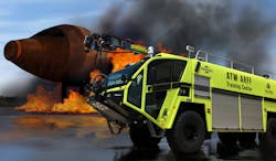 Fox Valley Technical College's ARFF training vehicle and Boeing 777 training prop. Fox Valley Technical College's ARFF training vehicle and Boeing 777 training prop.