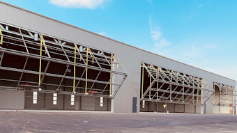 Hydroswing Canada Hangar Door Retrofit Hydraulic Door