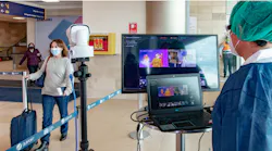 The terminal is permanently disinfected using foggers, special equipment that sprays the disinfectant vapor in all areas, allowing the disinfecting agent to cover hard to reach places.