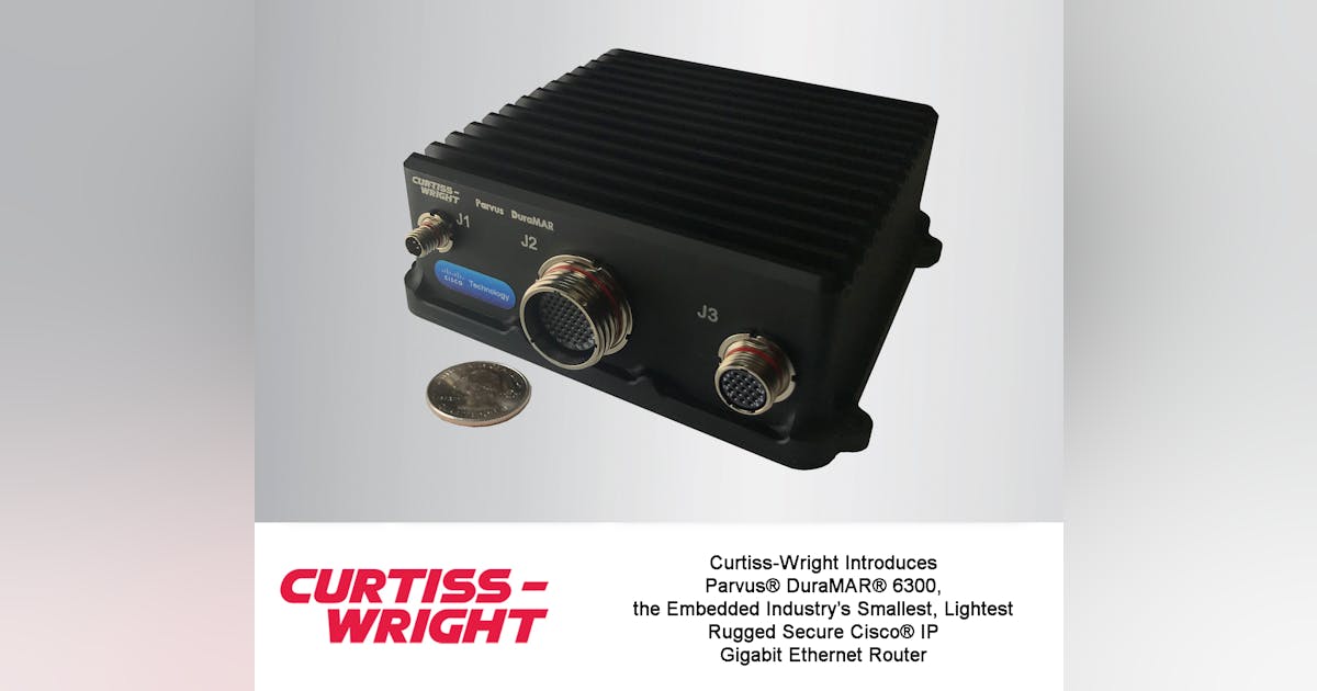 Parvus DuraMAR 6300 Secure Mobile Network Router | Aviation Pros