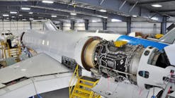 Flying Colours performing heavy maintenance checks on Bombardier Global aircraft types.