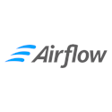 Airflow Logo Black Background