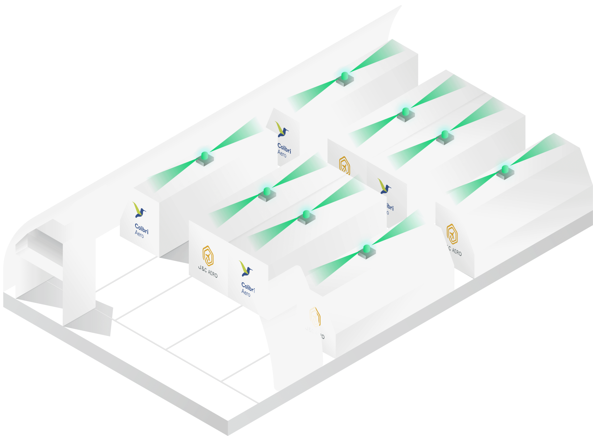 Colibri Aero J&c Aero Widebody Cargo Containers