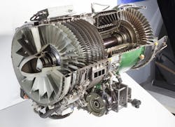J85 engine cutaway