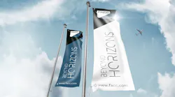 Facc Beyond Horizons Fahnen