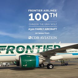 Frontier Airlines 100th A320 Family Aircraft Final