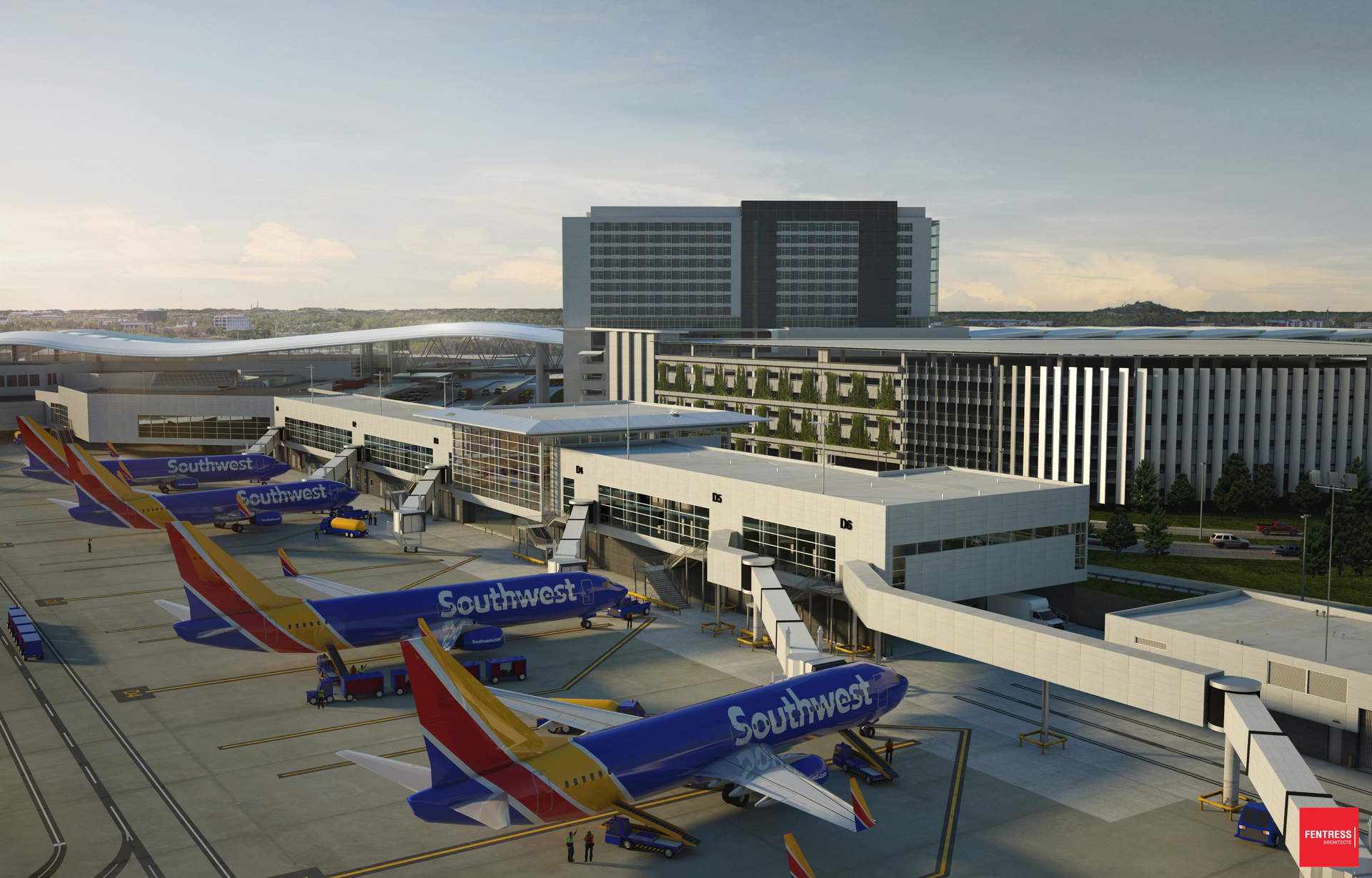 Built by Hensel Phelps Construction Co. and designed by Fentress Architects, BNA&rsquo;s new Concourse D represents more than 1 million hours of labor by more than 2,100 workers, 78 percent of whom are local.