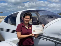 Nobi Buntin NAFI Scholarship winner. Nobi Buntin NAFI Scholarship winner.