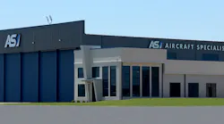 The 22,600 square-foot facility features a spacious lobby with a modern aesthetic.