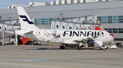 Prague Airport Finnair A320